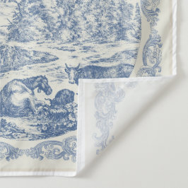 Rustik Romantisk Vintage Delft Blå Kakel Mönster