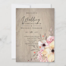 Rustik  Rosa Blommigt Sage Bröllop