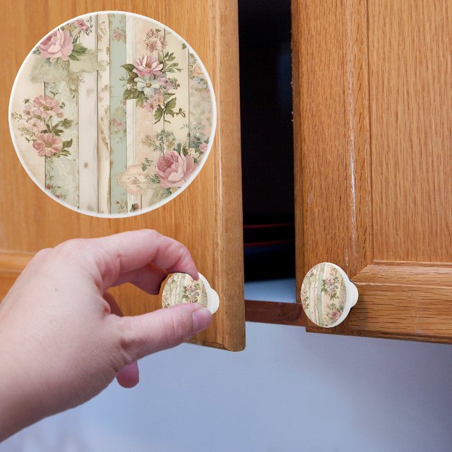 Rustik Rosett i Vintage-stil Knopp (Skapare uppladdad)