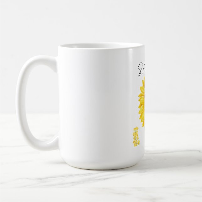 Rustik solfjädersformad väggprydnad med delad solr kaffemugg (Vänster)
