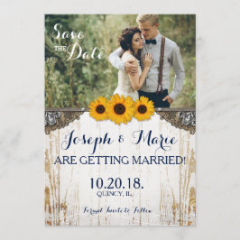 Rustik Solros Spets & Jute Bröllopskort Inbjudningar