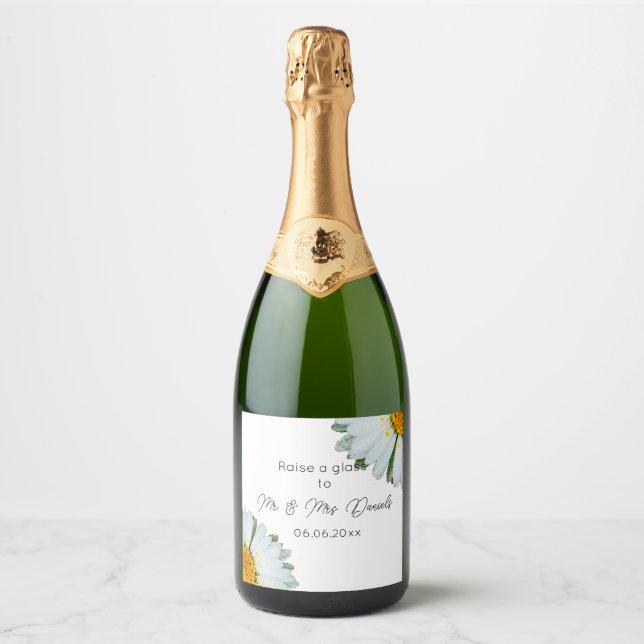 Rustik sommarbröllop med prästkrage  (Framsida)