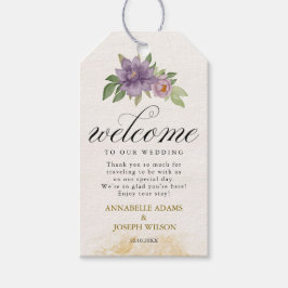 Rustik sommarestetik Vildblomma Bröllop Presentetikett