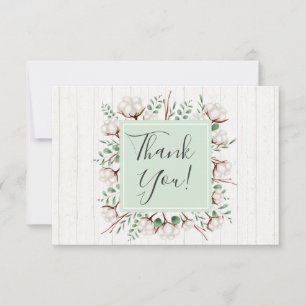 Rustik Southern Cotton Flowers on Wood Tack Kort