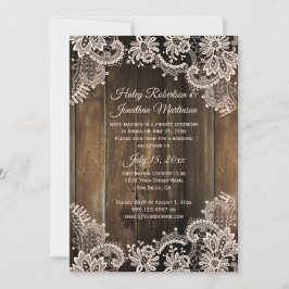 Rustik spets och brädgolv från ladugård endast mot inbjudningar