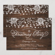 Rustik String Ljus Snöflingor Company jul