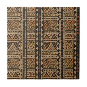 Rustik sydvästlig randmönster (2) kakelplatta