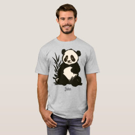 Rustik, tårögd panda | Funny T Shirt