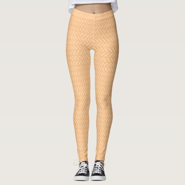 Rustik tealblå leggings (Framsida)