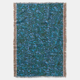 Rustik texturerad vägg i bränd kadett blå filt