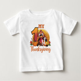 Rustik Thanksgiving Pumpkin Watercolor Höst T Shirt