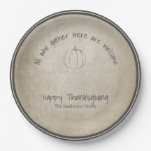 Rustik Thanksgiving-pumpskiss