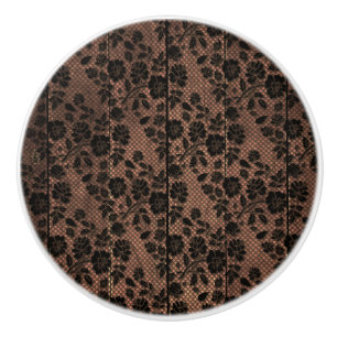 Rustik Trä & Blommig Spets Lacy Glam Underkläder Knopp