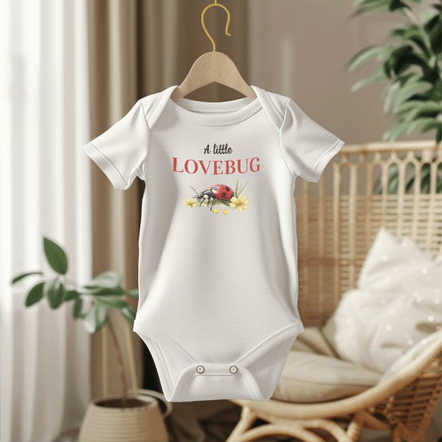 Rustik Trädgårdsdaisy Lilla Älskling Babyshower T Shirt (Skapare uppladdad)