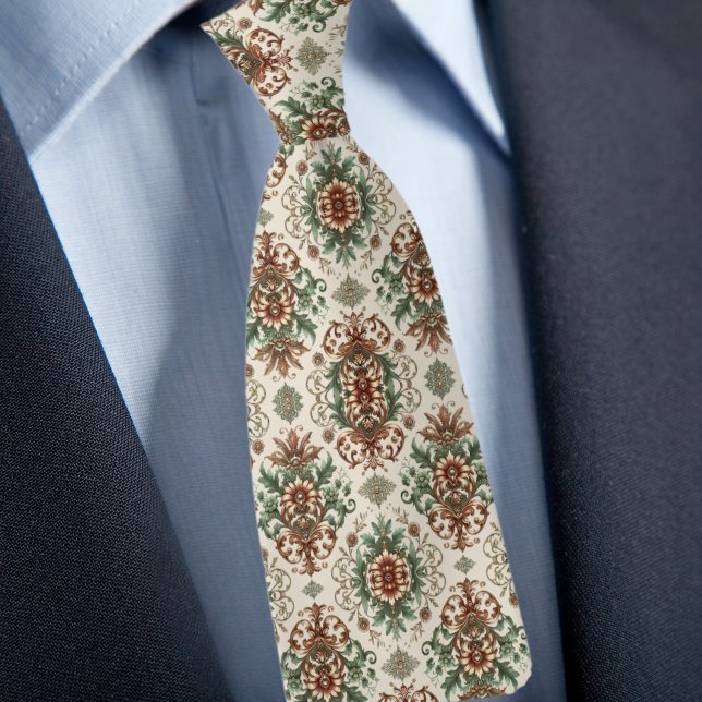 Rustik Traditionell Elegant Mönster Slips (Skapare uppladdad)