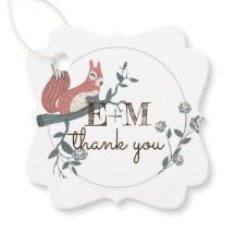 Rustik Träland Sköldpadda Monogram Tack