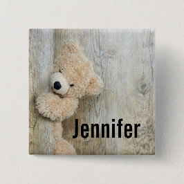 Rustik trävägg med innertak knapp