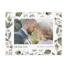 Rustik utsädd eukalyptus Foto Tacksamt Bröllop