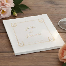 Rustik västerländsk hästsko Namn & Monogram Bröllo