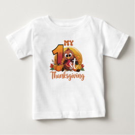 Rustik Vattenfärg för Thanksgiving Pumpa Höst T Shirt