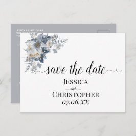 rustik vattenfärg illustration av en blomster  meddelande vykort