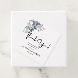 rustik vattenfärg illustration av en blomstermotiv gåvor etiketter