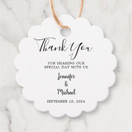 Rustik vattenfärg löv, landsbyggsbröllop, Tack Gåvor Etiketter