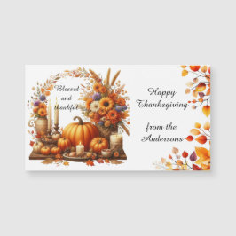 Rustik Vattenfärgspumpa för Thanksgiving Höst