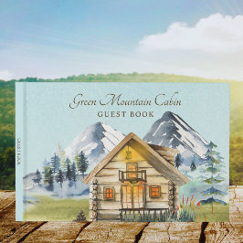 Rustik Vintage Cabin Lodge Guest Bok