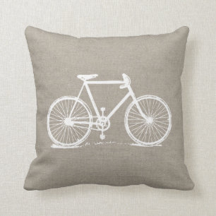 Rustik Vintage-cykel Kudde