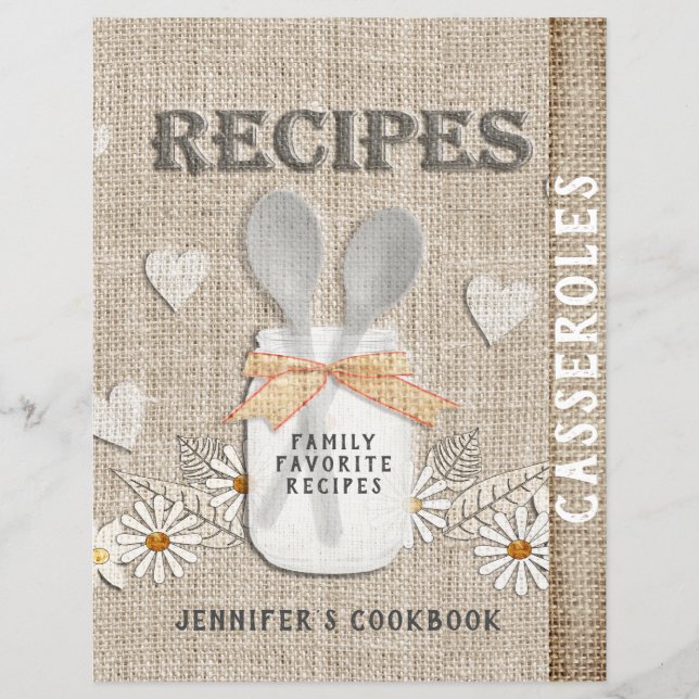 Rustik Vintage Landsbylg Personlig  (Framsida)