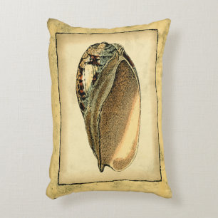 Rustik Vintage Seashell Prydnadskudde