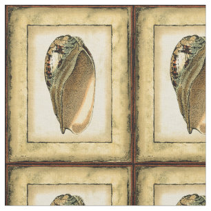 Rustik Vintage Seashell Tyg
