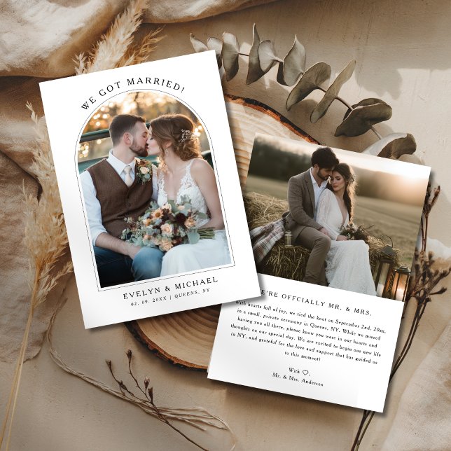 Rustik Vintage Vi Gift Oss Bröllopsbudget Foto Meddelande (Skapare uppladdad)