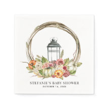 Rustik Watercolor Fall Harvest and Baby Shower