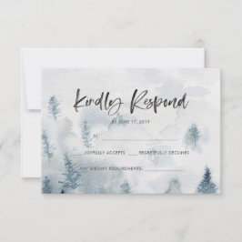 Rustik Watercolor-OSA kort