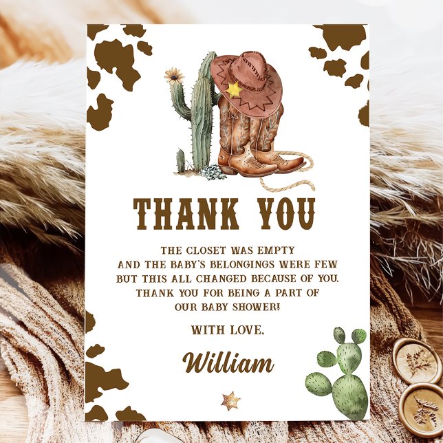 Rustik Western Little Cowboy Baby Shower Tack (Skapare uppladdad)