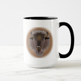 Rustik Western Plains Bison Mugg