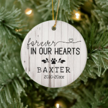 Rustik White Wood Forever i Hearts Tass Pet