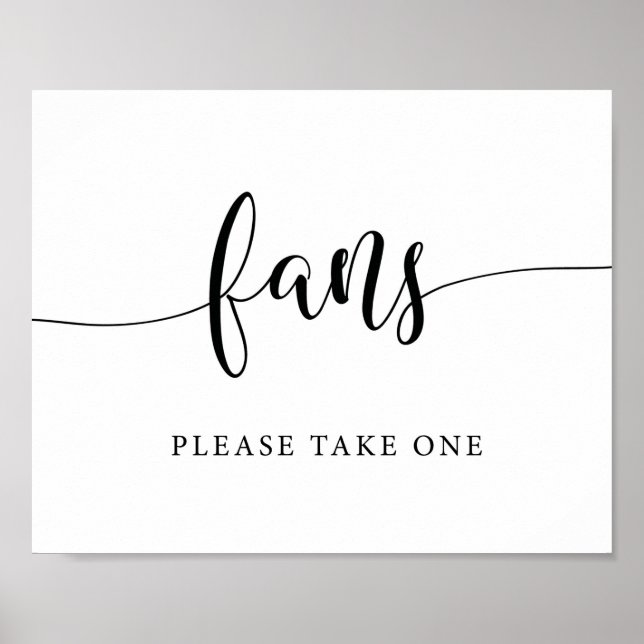 Rustika Bröllop Fläktar Vänligen Ta En skylt (Framsidan)