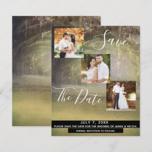 Rustika Bröllopsfotografier Med Träd i Skogen - Sp