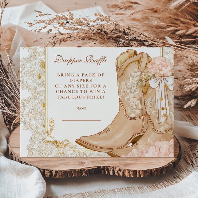 Rustika Cowgirlstövlar Flora Diapper Lott  Tilläggskort (Skapare uppladdad)