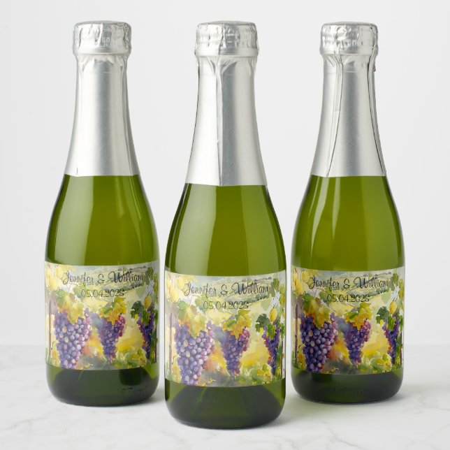 Rustika druvöppna citroner Italien bröllop   (Flaskor)