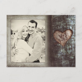 rustika gamla träd FOTO spara datum vykort