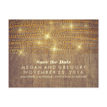 rustika glittrande guldkonfettibelysningar save th