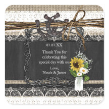 Rustika hästskor & blommor Landstickers