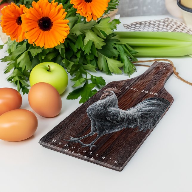 Rustika Hönsgården (Rustic Farmhouse Cutting Board )