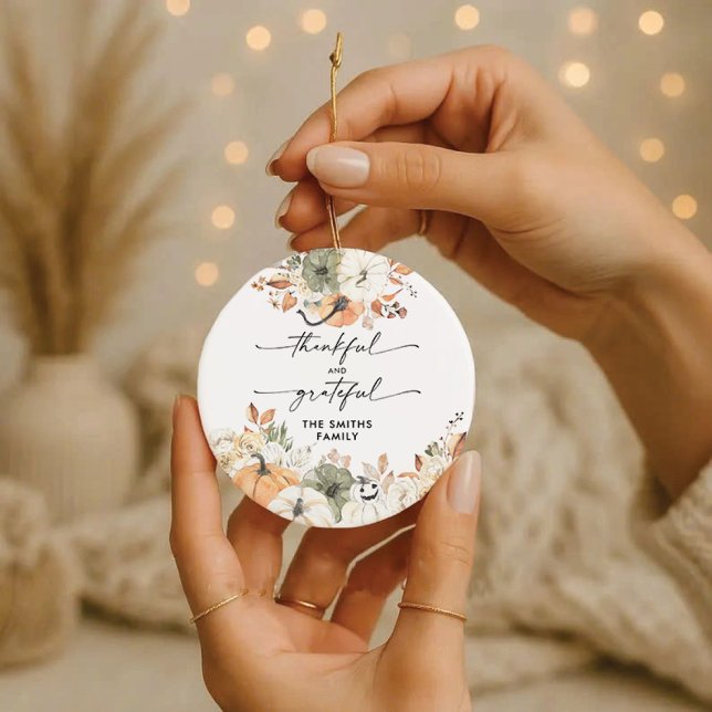 Rustika Höstdankjulskrans Ornament (Skapare uppladdad)
