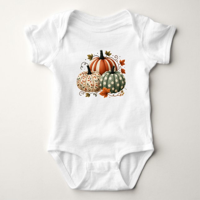Rustika höstpumpor i vintage-stil t shirt (Framsida)