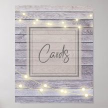 Rustika Landhochtid- eller Bröllopsdusch-kortskylt